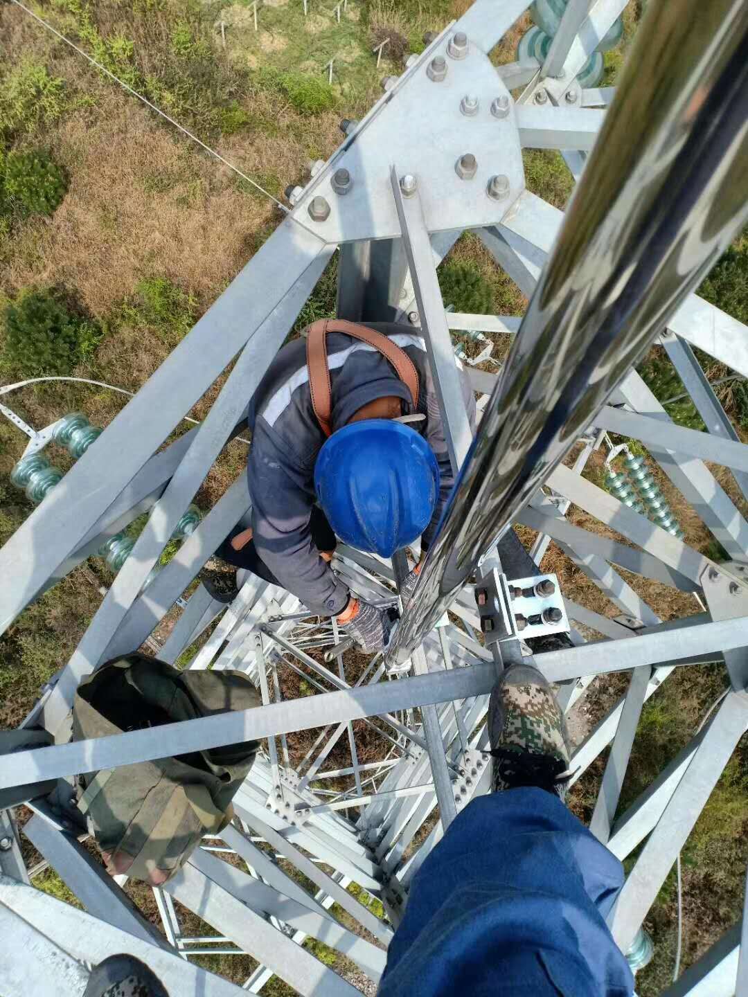 贵州电网供电局易敌雷避雷针安装现场